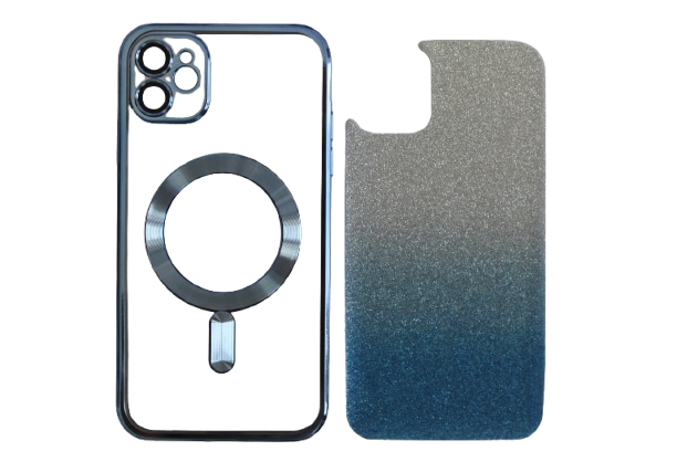 Magnetic 2IN1 Glitter Case Iphone 11