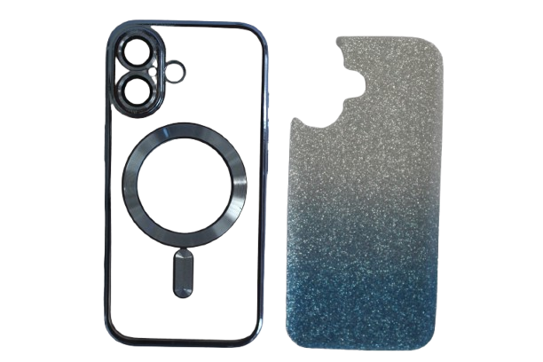 Magnetic 2IN1 Glitter Case IPhone
