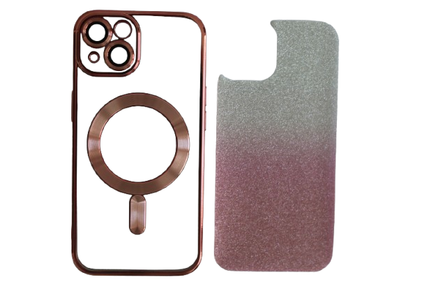 Magnetic 2IN1 Glitter Case Iphone 12